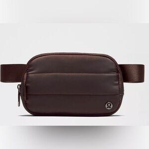 NWT Everywhere Belt Bag 1L Wunder Puff Iridescent Heathered Espresso